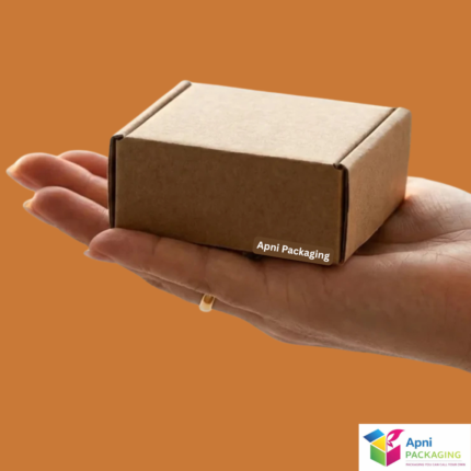 Durable tuck top kraft shipping box for jewelry and accessories secure packaging for Daraz and Shopify sellers by Apni Packaging