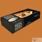 Strong cardboard pizza carton for freezer use