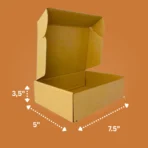 Apni Packaging 7.5 x 5 x 2.5 Inch Kraft E commerce Mailer Box