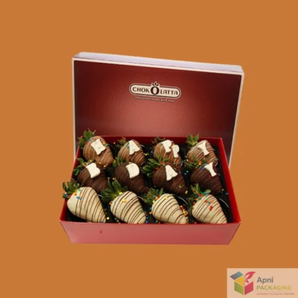 Apni Packaging Chocolate & Strawberry Gift Box