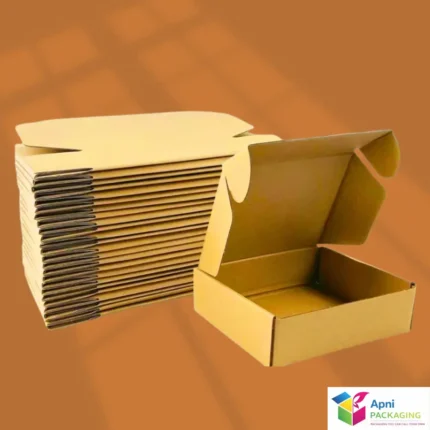 7.5 x 5 x 2.5 inch brown cardboard shipping box