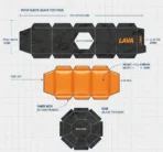 Luxury Flower Style Watch Packaging Box - Image 2