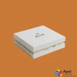 Luxury rigid lid and base box with custom logo by Apni Packaging