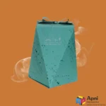 Premium custom rigid gift box with ribbon closure by Apni Packaging in Pakistan