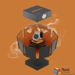 Luxury flower style watch packaging box design by Apni Packaging