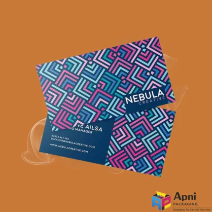 Geometric Design Business Cards Printing
