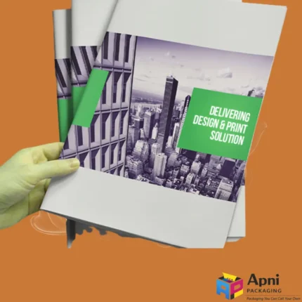 Custom catalogs and booklets printed by Apni Packaging
