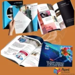 Custom catalogs and booklets designed by Apni Packaging for businesses