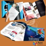 Custom catalogs and booklets designed by Apni Packaging for businesses