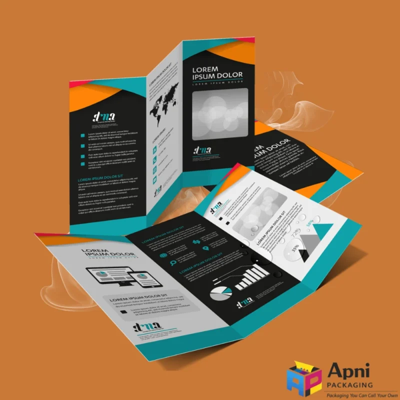 Custom flyers and brochures designed by Apni Packaging