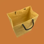 9.5" x 10" x 4.5" Kraft Paper Gift Bags with Rope Handles - Image 2