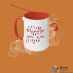 Little reminder custom mug with love message