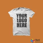 custom logo t-shirt with design space for your logo