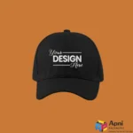 Black Custom Cap - Apni Packaging