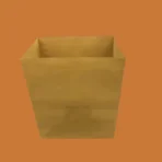 Kraft Paper Grocery Bag – 14” x 11” x 7.5” - Image 3