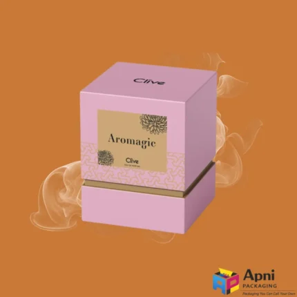 Luxury rigid perfume box packaging design by Apni Packaging